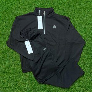 Black Alo Quarter Zip Set
